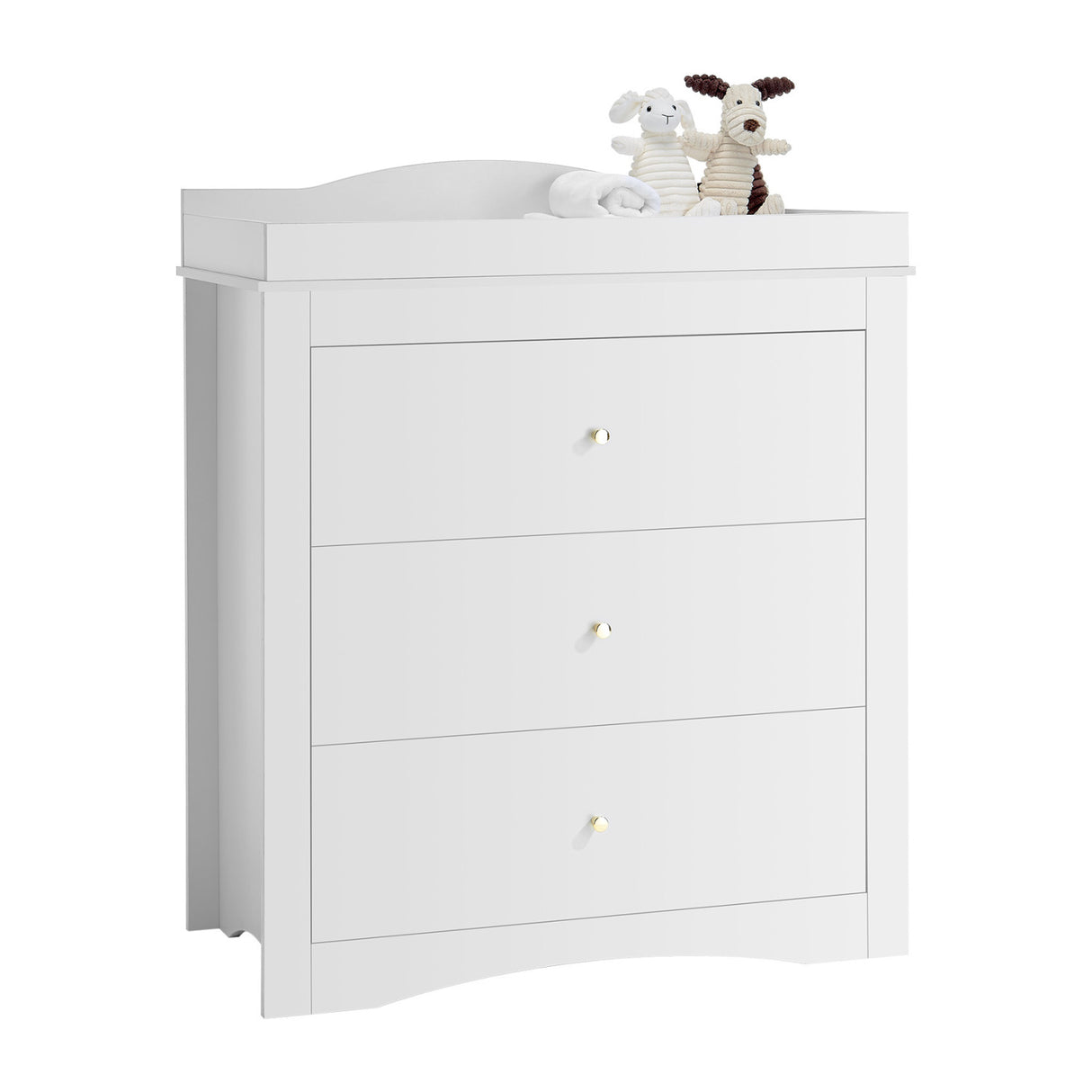 White Baby Changing Table Dresser | OROA Kids
