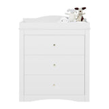White Baby Changing Table Dresser | OROA Kids