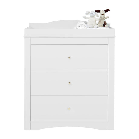 White Baby Changing Table Dresser | OROA Kids