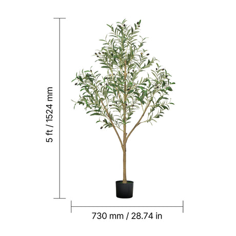 Artificial Olive Tree Tall Fake Plant | OROA