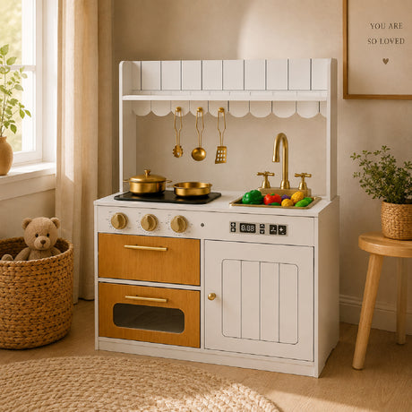 Wooden Kids Play Kitchen Set | OROA Kids