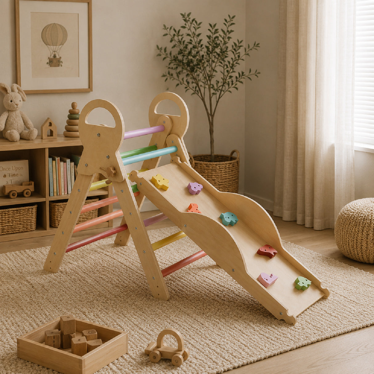 9-in-1 Indoor Toddler Climbing Toys | OROA Kids