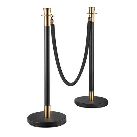 Black Crowd Control Stanchion (Set of 6) - OROA - view 4