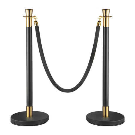 Black Crowd Control Stanchion (Set of 6) - OROA - view 3