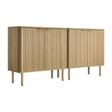 Fluted Coffee Bar Cabinet | OROA