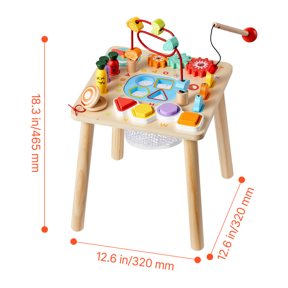 Wooden Learn Activity Desk - OROA Kids - view 7