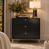 Black Storage Cabinet | OROA