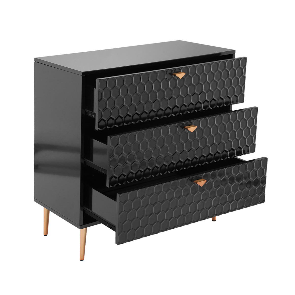Black Storage Cabinet | OROA