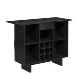 Coffee Bar Cabinet with Wine Rack and Drawers | OROA