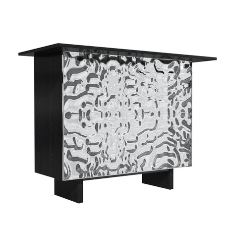 Coffee Bar Cabinet with Wine Rack and Drawers | OROA