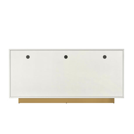 3-Door Freestanding Storage Cabinet Sideboard Buffet | OROA
