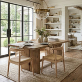 Modern European furniture - Handwoven Dining Chairs (2) - www.oroa.com