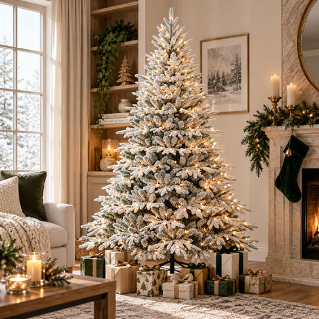 Snowy Artificial Christmas Tree | OROA