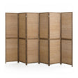 Modern European furniture - 6-Panel Hand-Woven Bamboo Room Divider - www.oroa.com