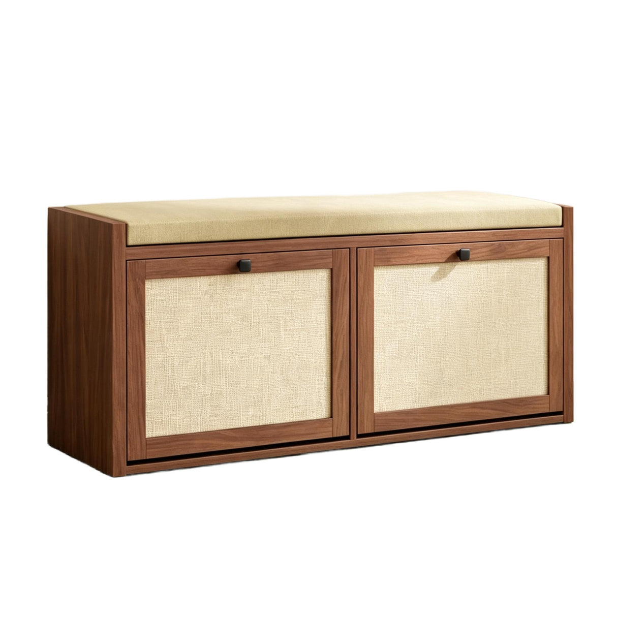 Brown Shoe Storage Bench | OROA
