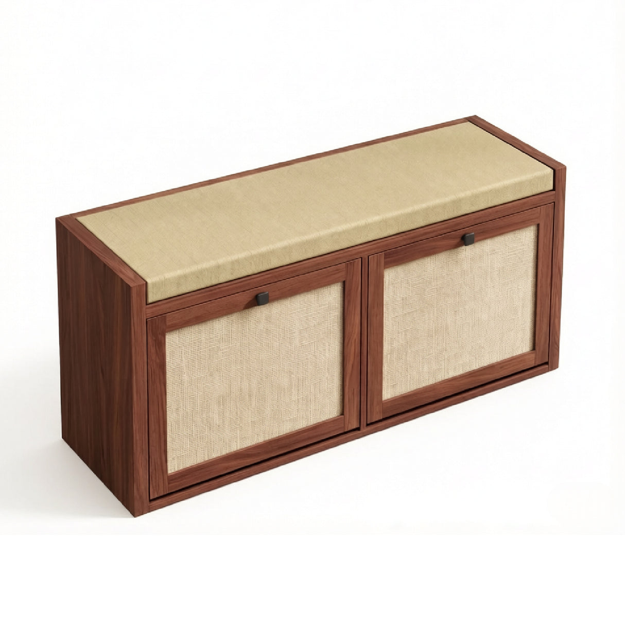 Brown Shoe Storage Bench | OROA