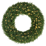 48" Artificial Norfolk Pine Christmas Wreath | OROA