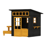 Spacious Wooden Outdoor Kids Playhouse | OROA Kids