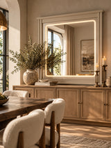 Beige LED Vanity Mirror | OROA