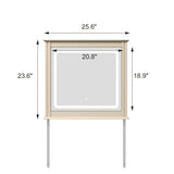 Beige LED Vanity Mirror | OROA