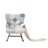 Fleece Upholstered Nursery Rocking Chair | OROA Kids