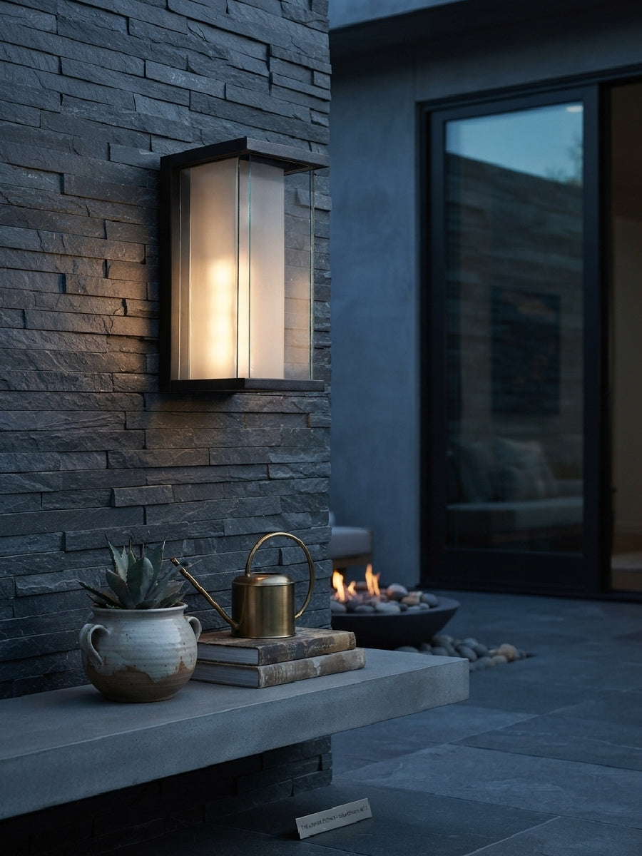 Modern European furniture - Dusk to Dawn Outdoor Wall Sconce - www.oroa.com