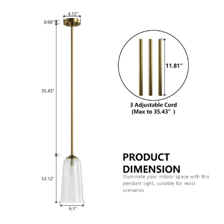 Modern European furniture - Glass Bell Pendant Light - www.oroa.com