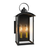 Matte Black Outdoor Wall Sconce | OROA