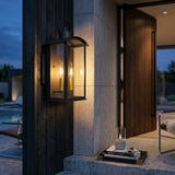 Matte Black Outdoor Wall Sconce | OROA