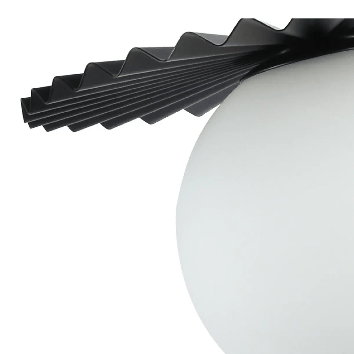 Modern European furniture - Modern Black Globe Pendant Light - www.oroa.com