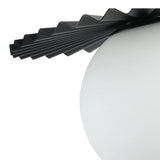Modern European furniture - Modern Black Globe Pendant Light - www.oroa.com