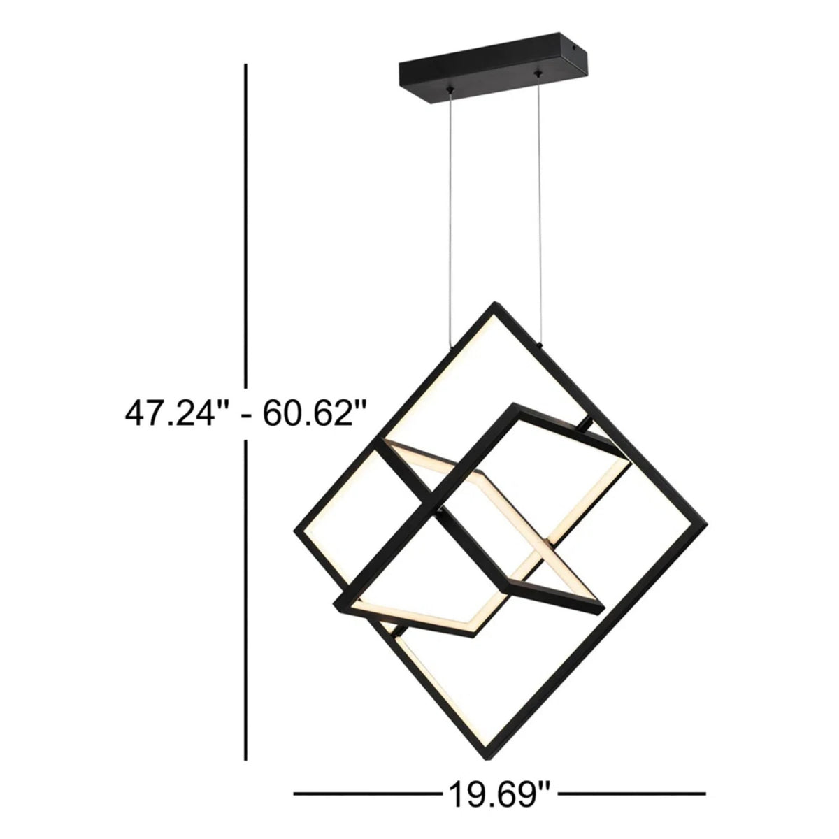 Modern European furniture - 3-Light Integrated LED Pendant Light - www.oroa.com