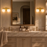 2‑Light Globe Vanity Wall Lamp | OROA