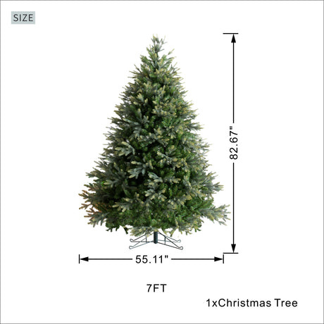 7Ft Green Christmas Tree | OROA