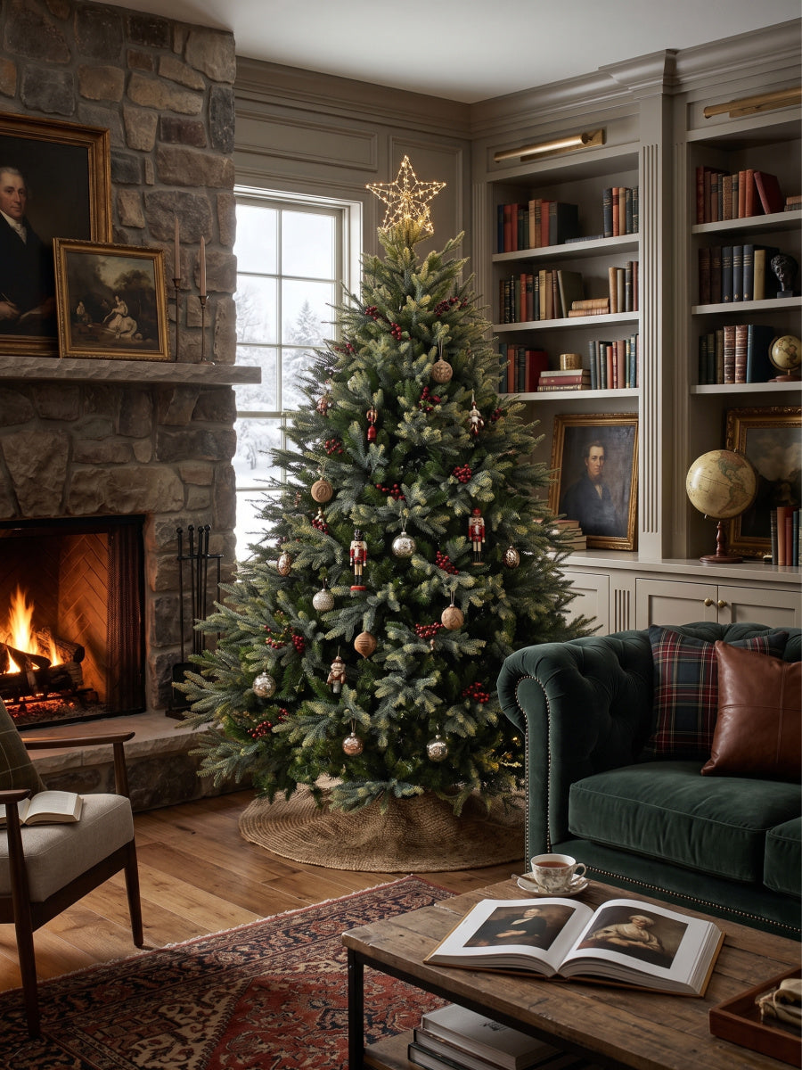 7Ft Green Christmas Tree | OROA