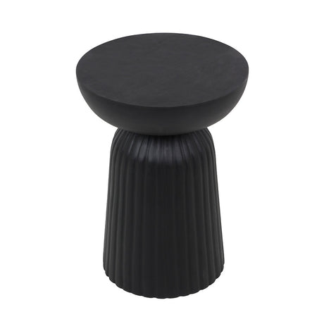 Black Wooden Accent Table - OROA