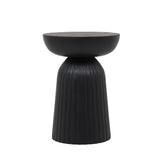 Black Wooden Accent Table - OROA