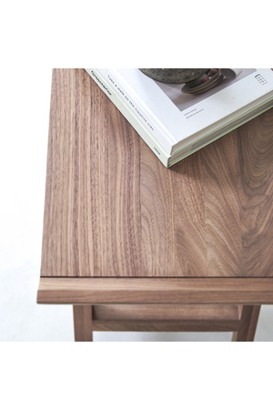 Solid Walnut Console Table | Tikamoon Pampa | Oroatrade.com