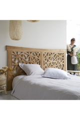 Solid Teak King Headboard 83" | Tikamoon Gentong | OROA TRADE