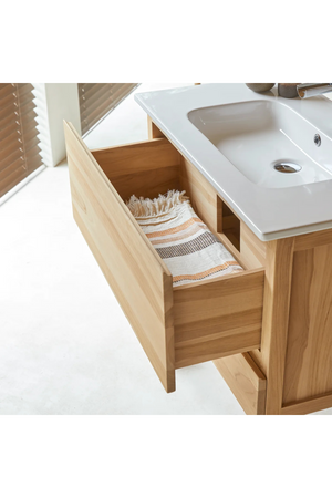 Ceramic Sink Bathroom Cabinet | Tikamoon Edgar