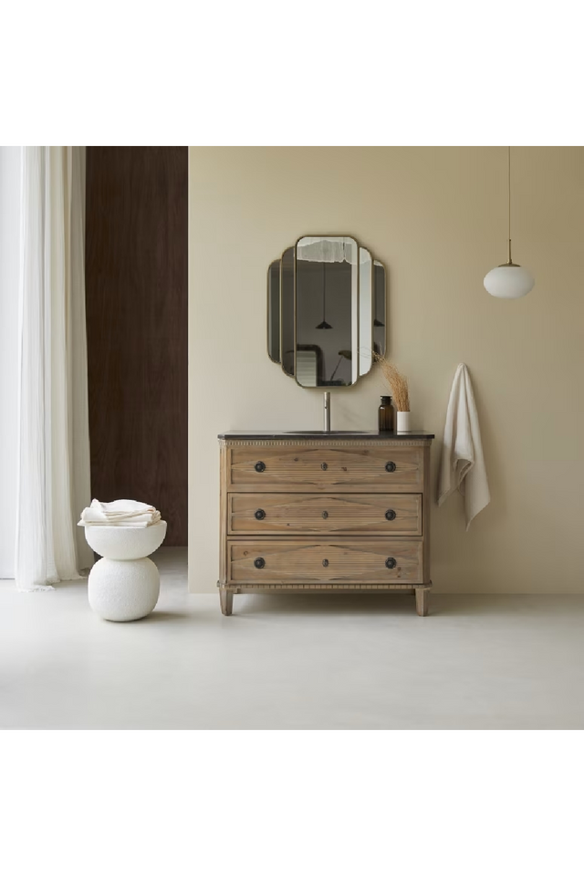 Pine Modern Classic Vanity Unit | Tikamoon Emily | OROA.COM
