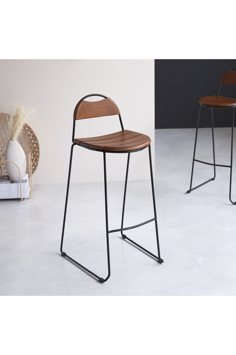   Ash Contemporary Bar Stool | Oroa.com