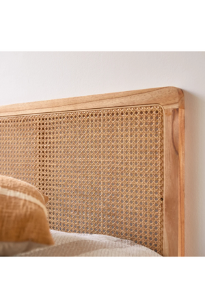 Rattan Canework Single Headboard | Tikamoon Adele | OROA.COM