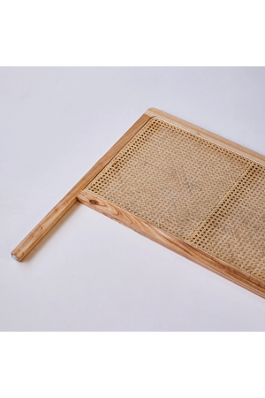 Rattan Canework Single Headboard | Tikamoon Adele | OROA.COM