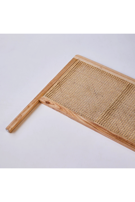 Rattan Canework Single Headboard | Tikamoon Adele | OROA.COM
