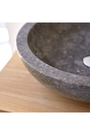 Marble Bathroom Sink | Tikamoon Calypso | OROA.COM