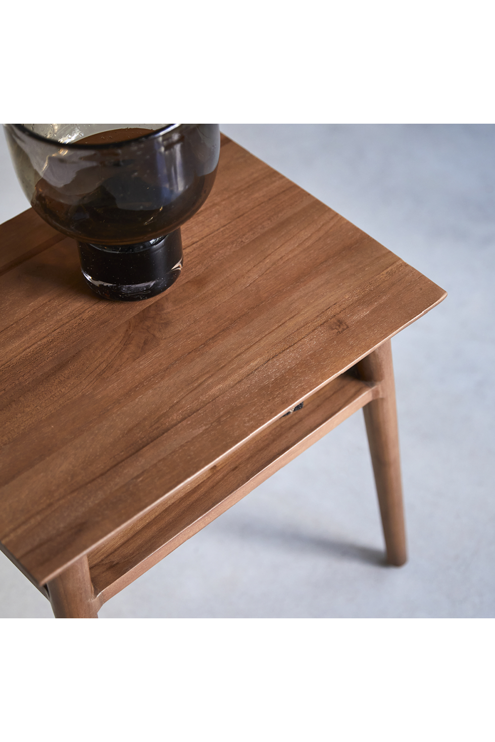 Teak Bedside Table | Tikamoon Vintage | OROA TRADE