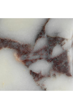 White Marble Pedestal Vase | Eichholtz Bennington | Oroa.com