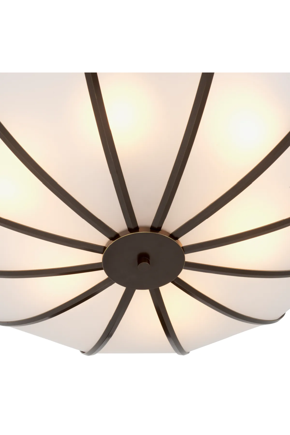 Bronze Framed Glass Chandelier | Met x Eichholtz Jenkin | Oroa.com