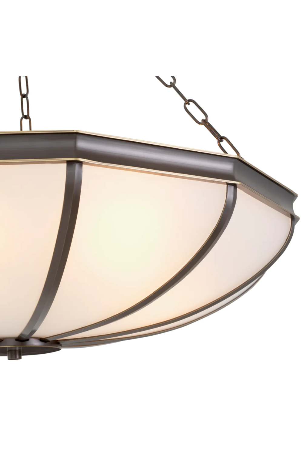 Bronze Framed Glass Chandelier | Met x Eichholtz Jenkin | Oroa.com